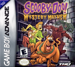 Scooby-Doo Mystery Mayhem box art for GameBoy Advance